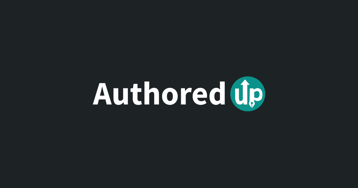 AuthoredUp screenshot